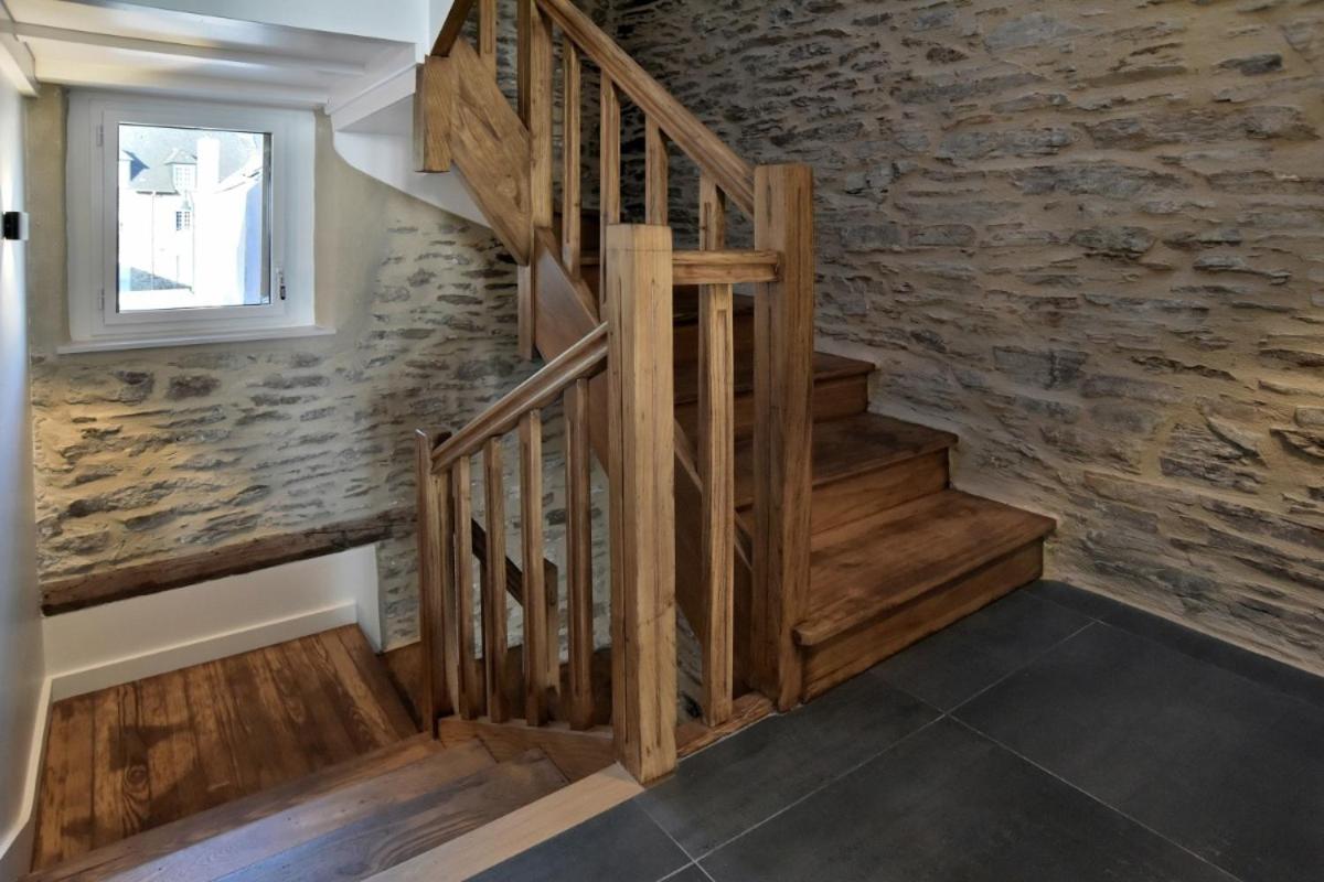 Lostra 2 - Appartement Avec Mezzanine, Front De Mer A Cancale Sur Le Port De La Houle Exteriér fotografie